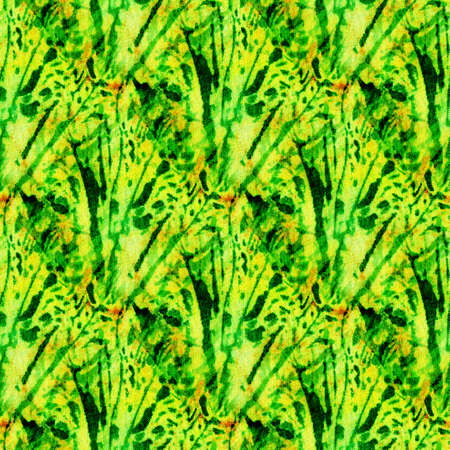Seamless tie-dye pattern on white silk. Hand painting fabrics - nodular batik. Shibori dyeing.の写真素材