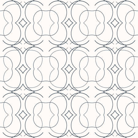 Seamless pattern of black and white geometric pattern.のイラスト素材