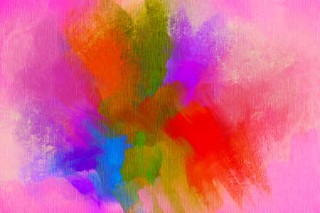 Abstract background. Acrylic painting. Hand-drawn illustration.の写真素材
