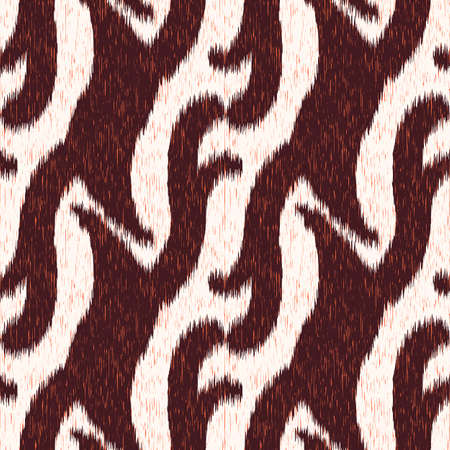 Seamless Ikat Pattern. Abstract background for textile design, wallpaper, surface textures, wrapping...