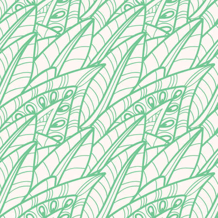 Seamless pattern with multicolor Paisley print. Vector illustrationのイラスト素材