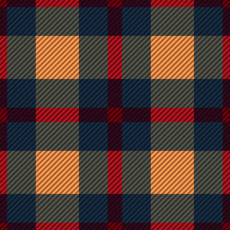 Tartan fabric texture. Seamless pattern. Vector illustration.のイラスト素材