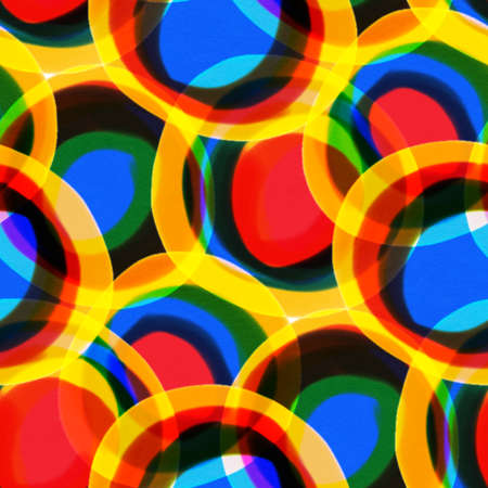 Seamless pattern with abstract doodle pattern. Drawing with alcohol markers.の写真素材