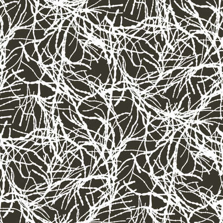 Black and white abstract pattern with grunge style. vector illustrationのイラスト素材