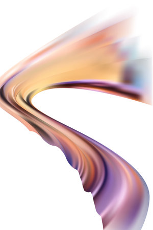 Abstract background with blurred spots. Vector illustration in pastel colors.のイラスト素材