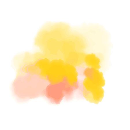 Watercolor spot, isolated on a white background. hand-drawn illustration. Vectorのイラスト素材