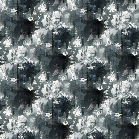 Seamless background with grunge style. Monochrome ink drawing. Hand-drawn illustration.の写真素材