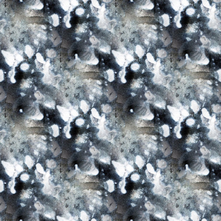 Seamless background with grunge style. Monochrome ink drawing. Hand-drawn illustration.の写真素材