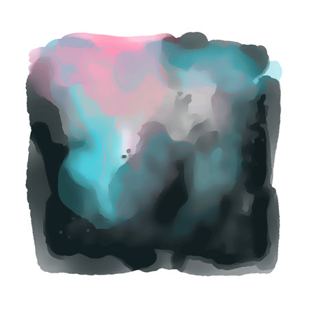 Watercolor spot, isolated on a white background. hand-drawn illustration. Vectorのイラスト素材