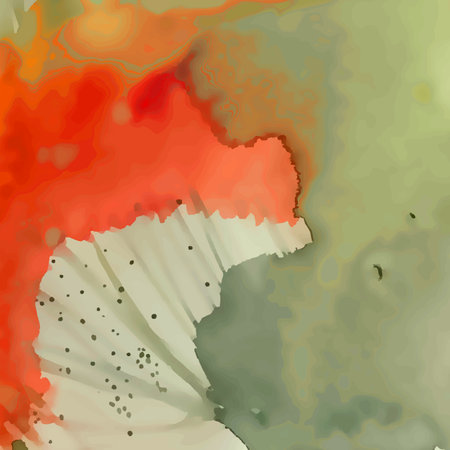 Watercolor background with colored spots. hand-drawn illustration. Vectorのイラスト素材