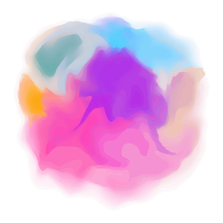 Watercolor spot, isolated on a white background. hand-drawn illustration. Vectorのイラスト素材