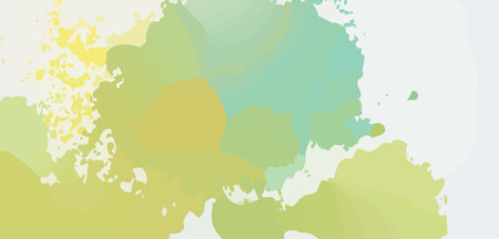 Background with abstract geometric spots and a place for text. Vector illustration in the style of minimalism.のイラスト素材