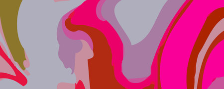 Background with abstract geometric spots and a place for text. Vector illustration in the style of minimalism.のイラスト素材