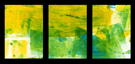 Multi-color Abstract background. Acrylic painting. Hand-drawn illustration.