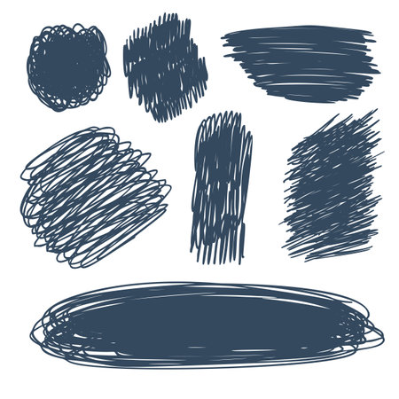 A set of elements for design. Vector backgrounds waiting for the location of text and illustrations.のイラスト素材