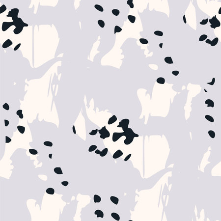 Seamless pattern with a simple abstract drawing. Vector illustration.のイラスト素材