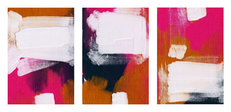 Multi-color Abstract background. Acrylic painting. Hand-drawn illustration.の写真素材