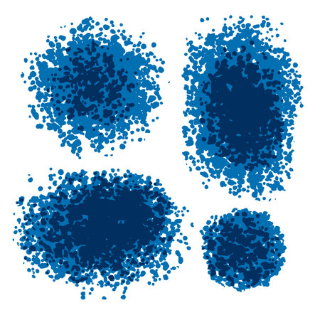 A set of elements for design. Vector backgrounds waiting for the location of text and illustrations.のイラスト素材