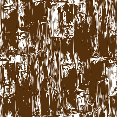 Seamless pattern with a simple abstract drawing. Vector illustration.のイラスト素材