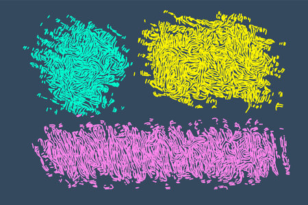 A set of elements for design. Vector backgrounds waiting for the location of text and illustrations.のイラスト素材