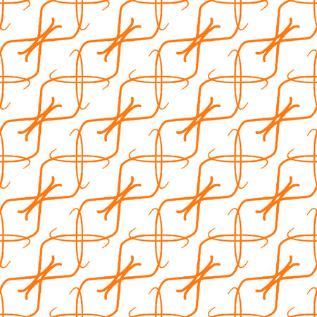 Monochrome Seamless pattern with a simple abstract drawing. vector illustration.のイラスト素材