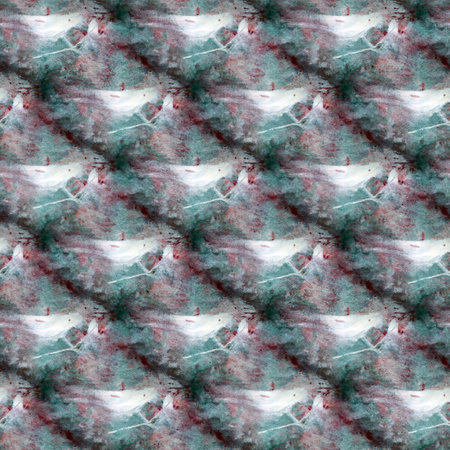 Abstract seamless pattern with acrylic painting. Hand-drawn illustration.の写真素材