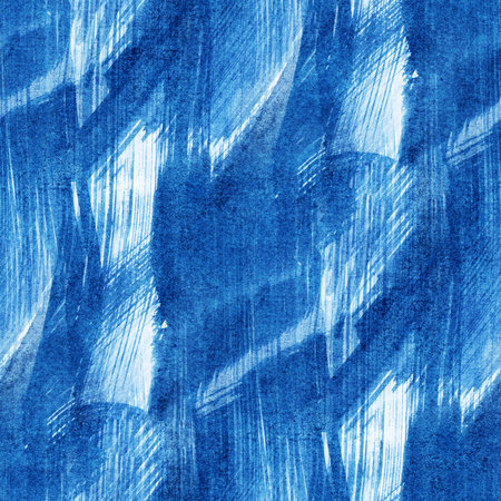 Abstract seamless pattern with watercolor spots. Hand-drawn illustration.の写真素材