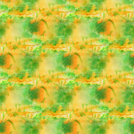 Seamless tie-dye pattern on white silk. Hand painting fabrics - nodular batik. Shibori dyeing.の写真素材