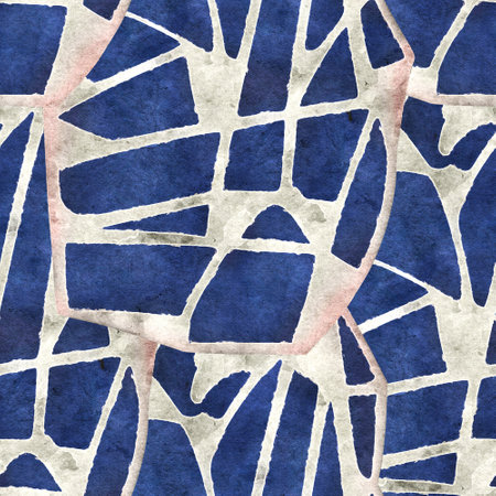 Abstract seamless pattern with drawing in doodle style. Digital illustration.
