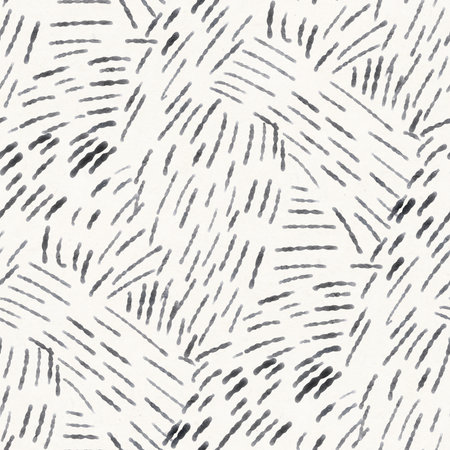 Abstract seamless pattern with drawing in doodle style. Digital illustration.の写真素材