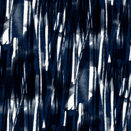Abstract seamless pattern with drawing in doodle style. Digital illustration.の写真素材