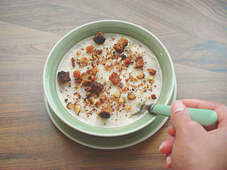 Bowl of Warm Cereal
