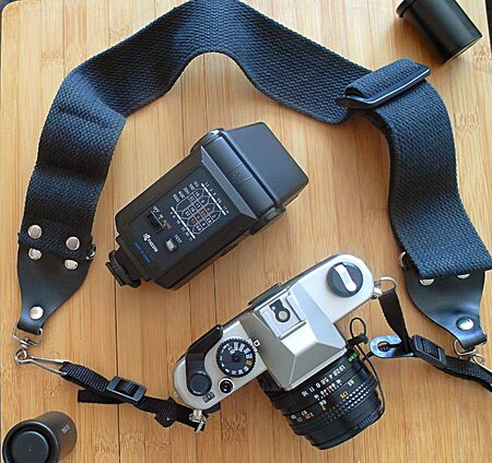 My first cameraの写真素材