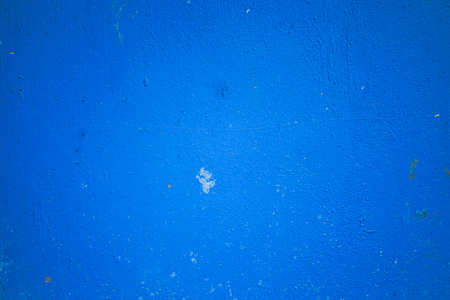 Texture of old dirty blue wall for backgroundの写真素材