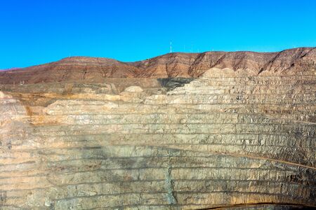 Open pit mine in northern Chile