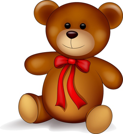 Teddy bear cartoonのイラスト素材