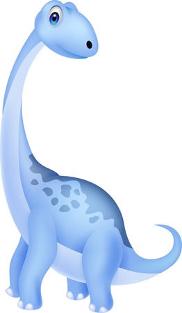 Cute dinosaur cartoonの写真素材