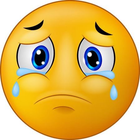 Sad smiley emoticon cartoon Sad smiley emoticon cartoon
