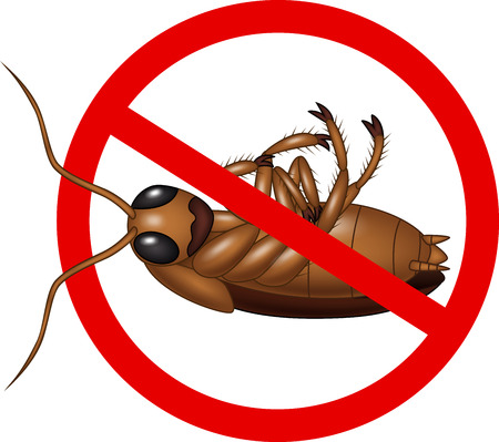illustration of Stop Cockroachのイラスト素材