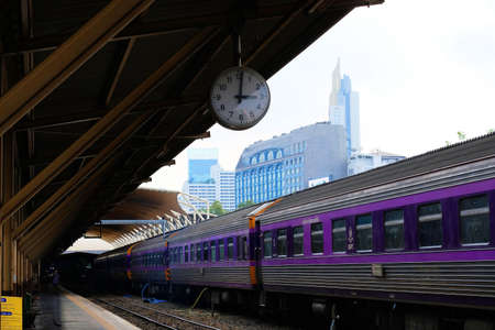 Train bogies at The Thai Railway Station 3の写真素材