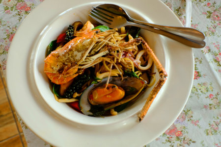 I visited an English-style cafe and restaurant, taking many stuffs, and also went to a white sand beach in order to take photos of landscapes.の写真素材