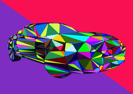 super carのイラスト素材