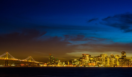 Bridge and Cityの写真素材