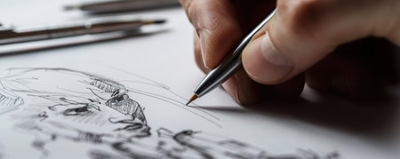 Hand drawn sketches the charm of imperfection personal touches in every lineの素材