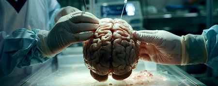 The first successful human brain transplant raises questions about identity consciousness and the continuity of the selfの素材