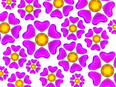 transparent purple heart isolate for backgroundの写真素材