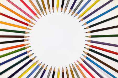 color pencilsの写真素材