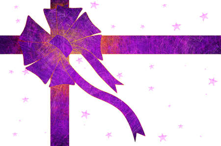 Grunge textured for Holiday Giftの写真素材