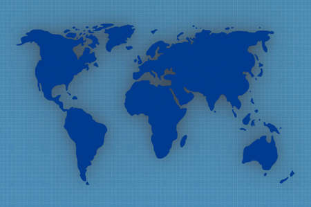 World map for background