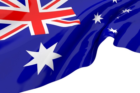 Illustration flags of Australiaの写真素材